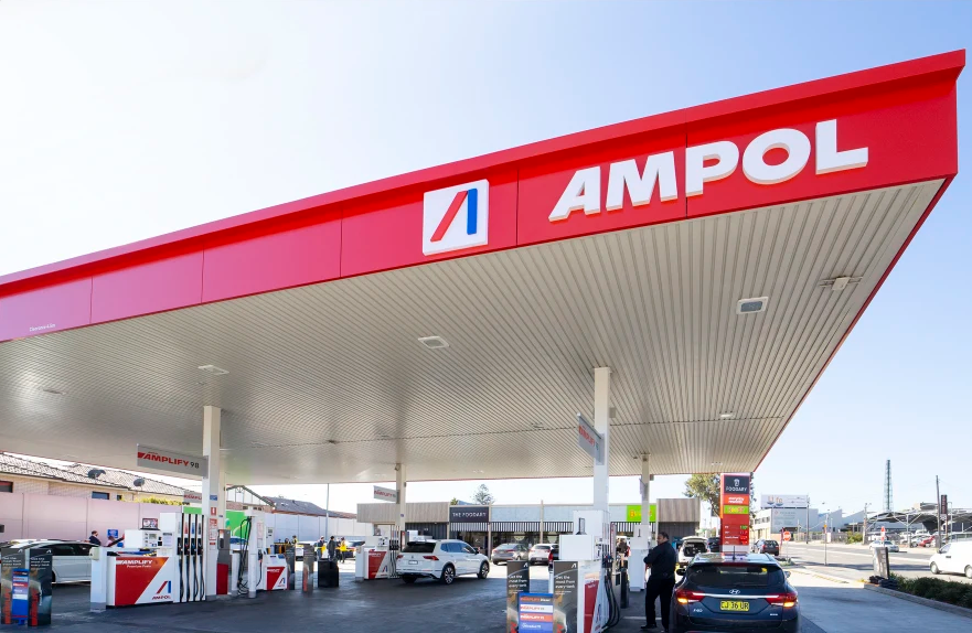 Ampol service station loss